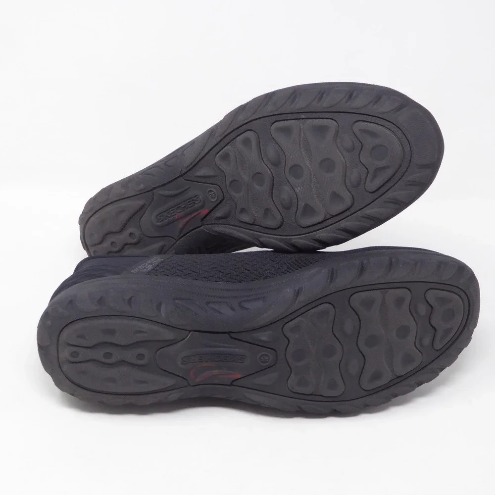 Skechers Womens Slip-Ins Reggae Fest 2.0 Walking Shoes Black Textile 7.5